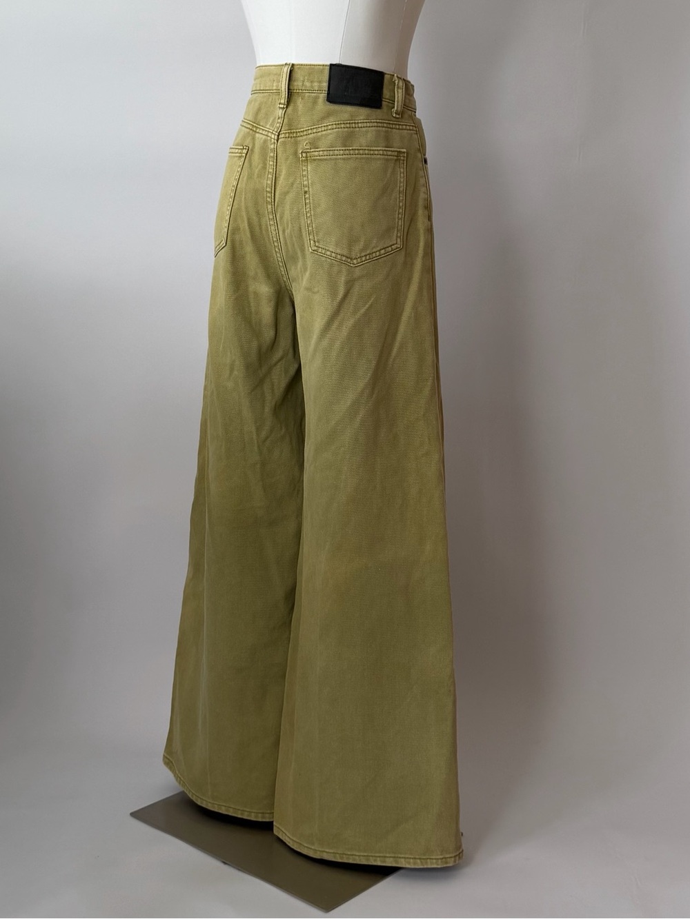 BDG Jeans Women’s 29 Green Low A-Wide Leg Urban Outfitters Long Skater. - Picture 2 of 14
